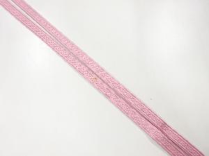 アンティーク　正絹　帯留め用手組三分紐